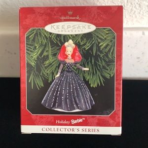 1998 Hallmark Holiday Barbie Ornament